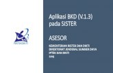 Aplikasi BKD (V.1.3) pada SISTERlppmp.uns.ac.id/.../2019/...SISTER-Mei-2019-revisi.pdf · aplikasi bkd (v.1.3) pada sister asesor kementerian ristek dan dikti direktorat jenderal