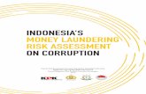 INDONESIA’S MONEY LAUNDERING RISK ASSESSMENT ON … of...perkara tindak pidana pencucian uang di Negara Indonesia berdasarkan data yang telah disajikan pada pembahasan sebelumnya,