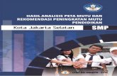 PETA MUTU TAHUN 2018 DAN REKOMENDASI …3.1.Capaian SNP Tingkat SMP Wilayah Jakarta Selatan a. Rerata Capaian SNP 2016-2018 Capaian 8 SNP pada 2016 ,2017 dan 2018 untuk standar kompetensi
