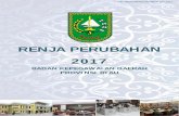 RENJA PERUBAHAN 2017 · renja perubahan 2017. badan kepegawaian daerah provinsi riau . tim perencanaan program bk. d 2017