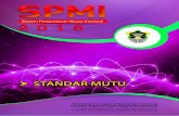 KEMENTERIAN AGAMA REPUBLIK INDONESIAlpm.iainptk.ac.id/wp-content/uploads/2019/05/SPMI-Standar-Mutu.pdfbahwa standar pendidikan tinggi terdiri atas: 1) standar nasional pendidikan tinggi