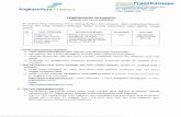 franskaisiepo-airport.co.id · a. Mendaftarkan perusahaan secara online untuk menjadi calon Rekanan di halaman website e-procurement PT. AngkasaPura I (Persero) untuk mendapatkan