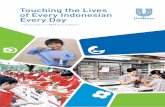 Touching the Lives of Every Indonesian Every Day · HOME & PERSONAL CARE Rp19,9 Triliun Trillion PENJUAlAN BERSIH Net Sales Pertumbuhan Penjualan Sales Growth 15,9% FOOdS & REFRESHMENt