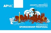 40SPONRH JAKARTA, INDONESIA · 40 JAKARTA, INDONESIA 3–10 September 2015 Conference SPONSORSHIP PROPOSAL 40SPONRH Why Sponsor? Audience Past Events Statistics Previous Sponsors