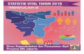 2019 - kependudukancapil.jakarta.go.id · Kependudukan dan Pencatatan Sipil Provinsi DKI Jakarta adalah mengumpulkan, mengolah dan menyajikan data kependudukan, yang salah satunya