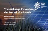 Transisi Energi: Perkembangan dan Prospek di Indonesia...jangka panjang yang didasarkan pada pengembangan energi terbarukan dan ... Sumber: Perhitungan IESR berdasarkan Rutovitz and