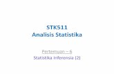 STK511 Analisis StatistikaUjilah apakah klaim MultiKertas didukung oleh data dengan mengasumsikan ragam kedua populasi berbeda dan menggunakan taraf nyata 10% Kertasku 30 35 50 45