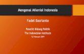 Mengenal Milenial Indonesia - The Indonesian Institute · Persoalan yang dihadapi oleh milenial Belum memiliki sikap politik yang solid Penerimaan atas pemimpin beda agama (2017)