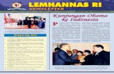 LEMHANNAS RI edisi xvi, 20 november 2010 1 · Gubernur Lemhannas RI memberikan ucapan selamat kepada para peserta Pemantapan Nilai-nilai Kebangsaaan bagi Pimpinan dan Anggota DPRD
