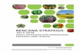 Renstra Distanbun Provinsi Jawa Tengah Tahun 2013 - 2018 10distanbun.jatengprov.go.id/distanbun/upload/renstra... · 2017-05-26 · Rencana Strategis Dinas Pertanian dan Perkebunan