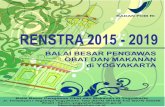 RENSTRA 2015 - 2019 - POMpom.go.id/ppid/2015/rbalai/yogya.pdf · 2015-03-13 · Renstra 2015-2019 Balai Besar POM di Yogyakarta i KATA PENGANTAR Pertama-tama kami panjatkan puji syukur