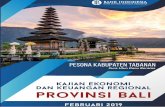 Halaman ini sengaja dikosongkan Provinsi...GAMBARAN UMUM 63 2.2. APBD PROVINSI BALI 67 2.2.1. Pagu Anggaran Pendapatan Provinsi Bali 67 ... KONDISI UMUM Kinerja ekonomi Bali pada triwulan