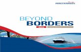 BEYOND BORDERS · 2015-09-11 · Indonesia, kapal jenis Platform Supply terbesar dan terbaru yang kami miliki, WM Pacific, telah kami terima pada April 2014. Dengan luas ruang dek