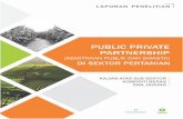 Public Private Partnershiptheprakarsa.org/wp-content/uploads/2020/01/Laporan-Penelitian-Public-Private... · Public Private Partnership (Kemitraan Publik dan Swasta) di Sektor Pertanian: