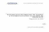 Estudio para la Fijación de Tarifas y Compensaciones en el ... 016A-2004.pdf · Estudio para la Fijación de Tarifas y Compensaciones en el SST de REDESUR Regulación 2004 Página