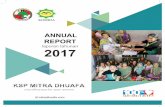 laporan tahunan 2017 - Koperasi Mitra Dhuafa · laporAnnual Report 2017an Tahunan 2017 0302 02 Visi dan Misi Vision and Mission 04 Tentang Kami About Us ... pada rencana dan program