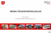 MODA TRANSPORTASI JALAN - Supply Chain Indonesia · JENIS-JENIS MOBIL BARANG (TRUK)[1] Jenis-jenis Mobil Barang (Truk) yang umum digunakan adalah sebagai berikut : 1. Truk Barang