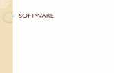 SOFTWARE · Perangkat lunak biasanya dikelompokkan menjadi program sistem dan program aplikasi. Window XP atau Linux termasuk dalam kelompok program sistem dan lebih populer dengan