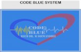 CODE BLUE SYSTEMelearning.surabaya.go.id/upload/materi/1/CODE_BLUE.pdf1.Daftar obat harus tercantum di troley beserta ED nya 2.Alat dan obat harus siap pakai kapanpun dibutuhkan 3.Minimal