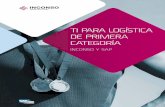 TI PARA LOGÍSTICA DE PRIMERA CATEGORÍA · 2019-03-18 · de gran valor en el ámbito de la intralogística, como por ejemplo la integración de sistemas y la tecnología de paletizado