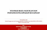 STANDAR BIAYA MASUKAN DAN ......Masukan Tahun Anggaran 2017 dan Nomor 49/PMK/2017 untuk Tahun Anggaran 2018 10. Peraturan Menteri Keuangan Republik Indonesia Nomor 106/PMK.02/2016
