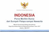 Kementerian Koordinator Bidang Kemaritiman INDONESIA · Dimensi Pembangunan Manusia Dimensi Pembangunan Sektor Unggulan Dimensi Pemerataan dan Kewilayahan Kondisi Perlu Prioritas