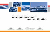 Propuestas para Chile · 2015-09-24 · 250 Camino al Bicentenario Propuestas para Chile locales más activas y pertinentes, además de la posibilidad de realizar un me-jor control