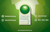 @jadeparkserpong (021) 7427302 Jade Park Serpong 0812 ...€¦ · batu kali / DISCLAIMER The material herein is intended as a guide only, ... DIAMOND 200 OADE PARK too 3 1 K Pembantu