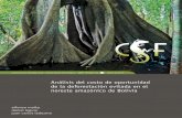 para conservar la naturaleza”. · Análisis del costo de oportunidad de la deforestación evitada en el noroeste amazónico de Bolivia 5 os autores agradecen a los gobiernos municipales