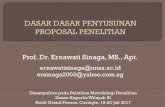 Prof. Dr. Ernawati Sinaga, MS., Apt.lldikti3.ristekdikti.go.id/v2/wp-content/uploads/Materi-Prof.-Erna.pdf · No. Bidang Fokus Besaran Biaya/laporan (juta rupiah) Riset Dasar Riset