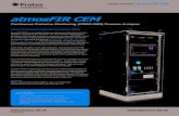 atmosFIR CEM - Protea · 2020-05-01 · PRDC DATASEE: atmosFIR CEM n s ota salesprotealtdu-PD 3 atmosFIR CEM Continuous Emission Monitoring (CEMS/AMS) Process Analyser atmosFIR CEM