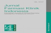 Tentang Jurnal Farmasi Klinik Pendahuluan... Tentang Jurnal Farmasi Klinik Indonesia Jurnal Farmasi