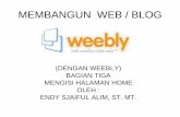 MEMBANGUN WEB / BLOG - Pak Endy (Lecturer in UHAMKA)pakendy.weebly.com/uploads/2/4/5/6/2456272/membangun_web... · 2019-11-24 · u!ieh Aplikom di Program Studi Magister administrasi