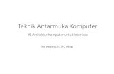 01 Arsitektur Komputer untuk Antarmuka - Universitas Brawijayamaulana.lecture.ub.ac.id/.../01-Arsitektur-Komputer...ARSITEKTUR KOMPUTER (Perkembangan)Perkembangan ))) CONTROLLER ROM