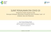 SURAT PERJALANAN ERA COVID-19 - Indonesia Healthcare Forum · Penyelenggaraan Kekarantinaan Kesehatan pada Penanggulangan Kedaruratan Kesehatan Masyarakat 6. Permenkes 658 th 2009