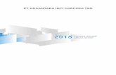 2018 LAPORAN TAHUNAN ANNUAL REPORT - upperlineid · 2020-01-20 · Laporan Tahunan 2018 PT Nusantara Inti Corpora Tbk (yang selanjutnya disebut Perseroan) ini disusun untuk memenuhi