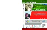 PROSIDING - core.ac.uk · 2016 . tema: tata kelola sumber daya air untuk menunjang ketahanan pangan dan kelestarian lingkungan . kamis, 02 juni 2016 . program studi diploma teknik