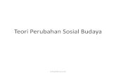 Teori Perubahan Sosial Budaya - Universitas Negeri Yogyakartastaffnew.uny.ac.id/upload/132319840/pendidikan/kuliah-psb-4.pdf · •Fenomena sosial mengikuti pola tertentu yang teratur