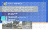 SIDANG AKHIR TESISrepository.its.ac.id/94/2/3213201005-Presentation.pdf · 2016-05-30 · RDTR Kawasan Ibukota Perkotaan Madiun 2011-2031 . Konsep Pengembangan Kawasan Perumahan dan