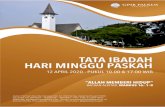 TATA IBADAH HARI MINGGU PASKAH - GPIB Paulusgpibpaulusjakarta.org/newsite/wp-content/uploads/2020/04/...2020/04/12  · TATA IBADAH HARI MINGGU PASKAH 2020 – GPIB PAULUS JAKARTA