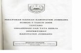 BPK Perwakilan Provinsi Jawa Timur | Informasi seputar BPK … · 2013-04-03 · 18 i-embaran daerah nopember kabupaten jombang tahun 2008 2008 seri d nomor 9 peraturan daerah kabupaten
