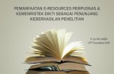 PEMANFAATAN E-RESOURCES PERPUSNAS & KEMENRISTEK … · 2019-02-18 · 1) Penentuan Topik: Mind Mapping Bencana Gempa Bumi di Indonesia: Studi Investigasi terhadap Dampak Bencana dan