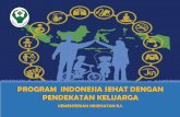 PENDEKATAN KELUARGA 2 PROGRAM INDONESIA SEHAT … · Permenkes RI No. 39/2016 Tentang Pedoman Penyelenggaraan Program Indonesia Sehat dengan Pendekatan Keluarga ... Berdaulat di bidang