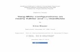 Yang-Mills conﬁgurations on nearly Kahler and¨ G -manifoldslechtenf/Theses/bauer.pdf · 2.6.1 Matrix Lie groups and their relation with Lie algebras. . . 51 ... 2.7.2 Homogeneous