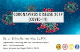 CORONAVIRUS DISEASE 2019 (COVID-19)luk.tsipil.ugm.ac.id/artikel/virus/ErlinaBurhan-COVID-19.pdf · media sosial mengenai COVID-19 yang membuat anda khawatir Jangan merokok, konsumsi