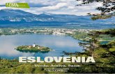 ESLOVENIA#Bled UN PARAÍSO BAJO EL TRIGLAV Cuando llegue a Bled, navegue a la isla del centro del lago en una pletnja, la barca típica del lago. La campana de la iglesia es el símbolo