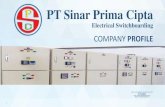 PT Sinar Prima Cipta · COMPANY PROFILE Alamat : Jalan Swadaya I No. 10 Jakarta Timur 13640 ... Daftar Proyek 2016 - 2017 15. Daftar Proyek 2018 16. Daftar Proyek 2019 No Bln/thn