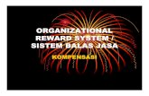 ORGANIZATIONAL REWARD SYSTEM / SISTEM BALAS JASAocw.usu.ac.id/course/download/127-pengantar... · organizational reward system / sistem balas jasa kompensasi. kompensensasi •sesuatu