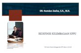 DR. Hamdan Zoelva, S.H., M.H. · 2020-07-15 · praktek monopoli dan atau persaingan usaha tidak sehat Menyusun pedoman dan atau publikasi yang berkaitan dengan Undang-undang ini