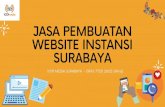 Jasa Pembuatan Website Instansi Surabaya, Hubungi 0896-7720-2005